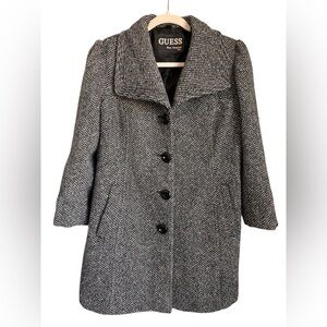 Guess Los Angeles Tweed Coat/Jacket